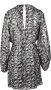 PATRIZIA PEPE Fantasie Print Jurk voor Vrouwen Zwart Dames - Thumbnail 2
