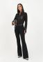 PATRIZIA PEPE Elegante zwarte broek met lage taille voor vrouwen Black Dames - Thumbnail 5