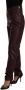 PATRIZIA PEPE Logo Gedetailleerde Skinny Broek Brown Dames - Thumbnail 2