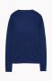 PATRIZIA PEPE Lurex Essential Shirt Blauw Dames - Thumbnail 2