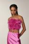PATRIZIA PEPE TOP Stretch Taille Purple Dames - Thumbnail 6