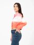PATRIZIA PEPE Chaqueta matizada de mezclilla matizada Denim Marbled Jack Orange Dames - Thumbnail 5