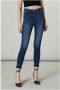PATRIZIA PEPE Slim Fit Jeans Blauw Dames - Thumbnail 2