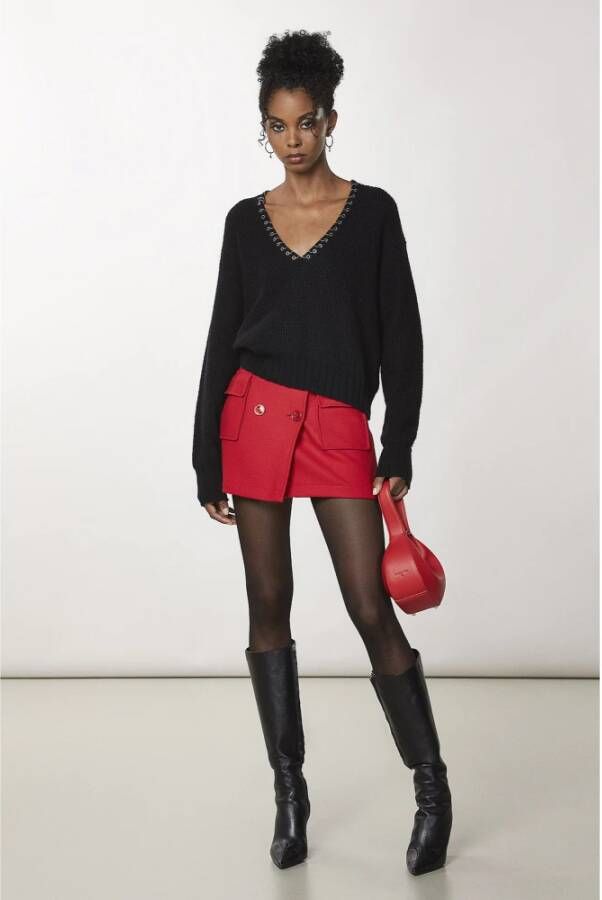 PATRIZIA PEPE Stijlvolle Mode voor Vrouwen Zwart Dames