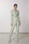 Patrizia Pepe Broek met gesp Groen - Thumbnail 7
