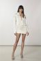 Patrizia Pepe Satijnen blouse Beige - Thumbnail 3