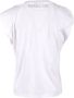 PATRIZIA PEPE Witte T-shirt uit de -collectie White Dames - Thumbnail 2