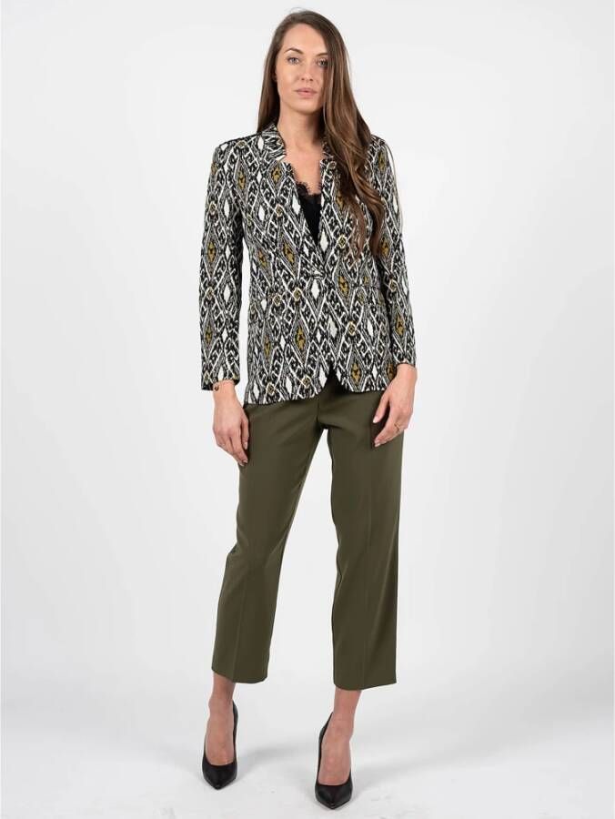 PATRIZIA PEPE Trousers Groen Dames