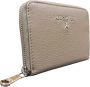PATRIZIA PEPE Gamba Portefeuille Portemonnee voor Dames Beige Dames - Thumbnail 4