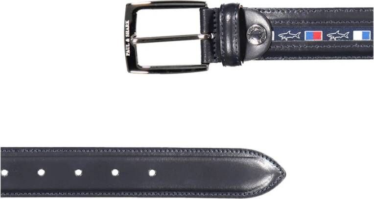 PAUL & SHARK Stijlvolle Herenriem Blauw Heren