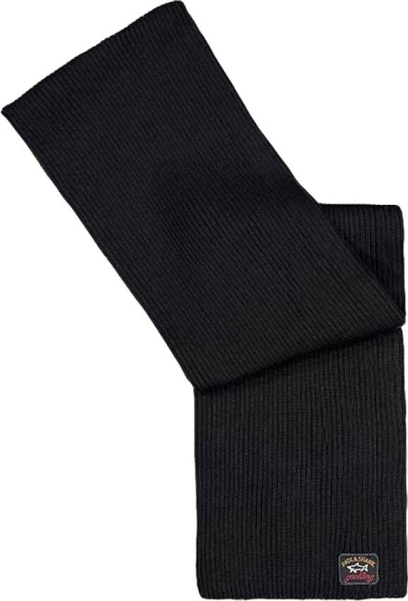 PAUL & SHARK Bretagne Sjaal Cop1059 Zwart Heren