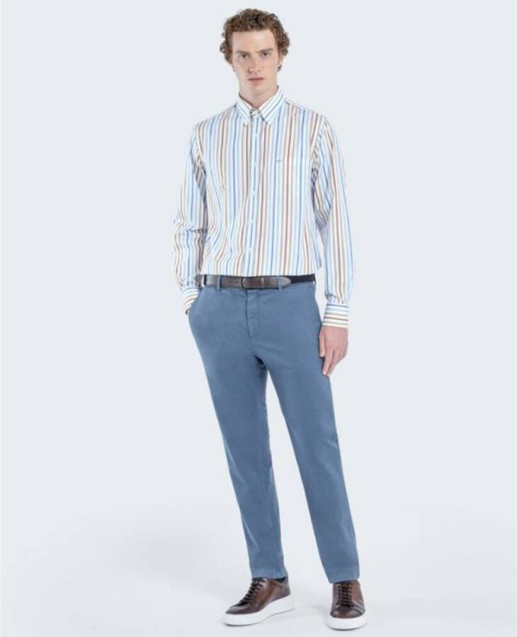 PAUL & SHARK Blauwe Chino Broek Blauw Heren
