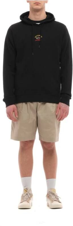 PAUL & SHARK Hoodie Zwart Heren