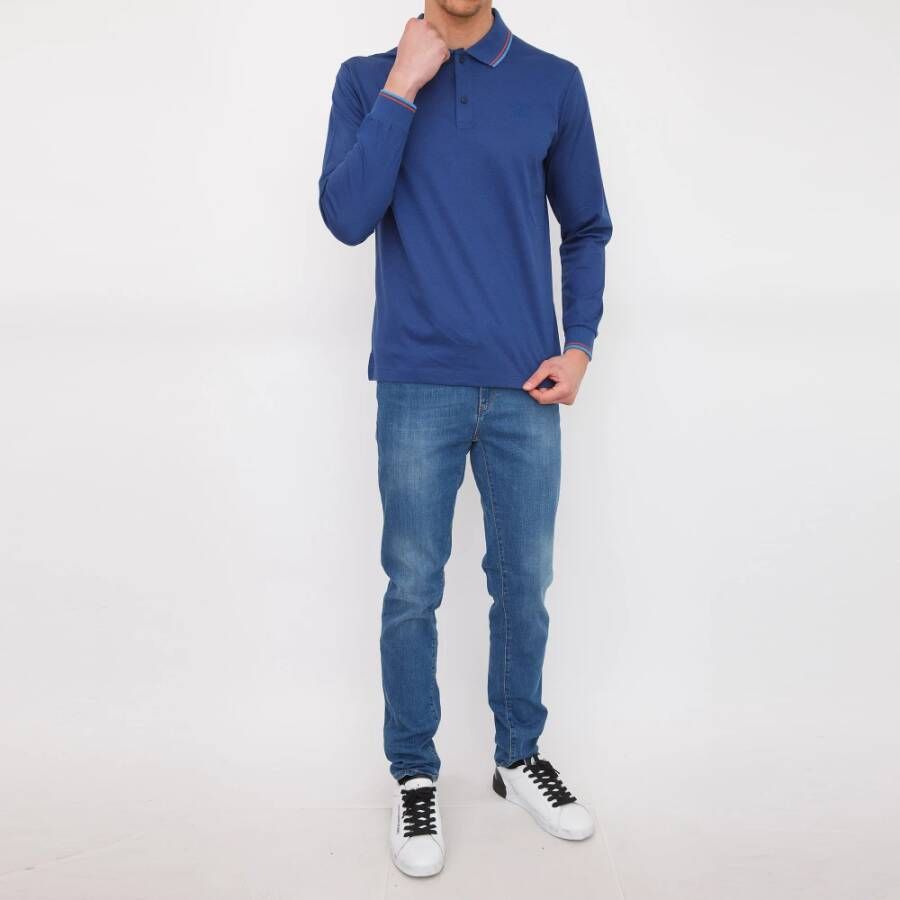 PAUL & SHARK Polo Shirt Blauw Heren