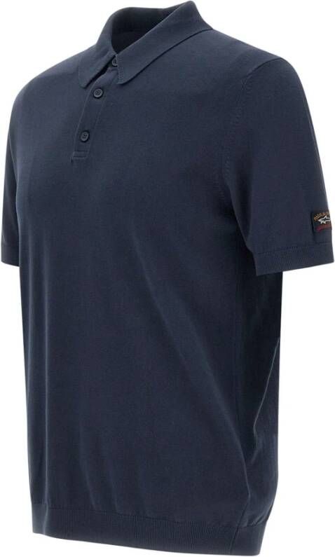 PAUL & SHARK Polo Shirts Blauw Heren
