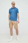 PAUL & SHARK Katoenen Jersey Polo Shirt Korte Mouw Blue Heren - Thumbnail 2