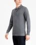 PAUL & SHARK 664 Grigio Wol Polo Shirt Grijs Heren - Thumbnail 2