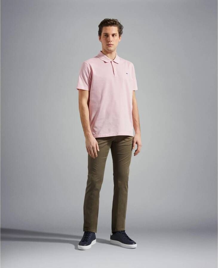PAUL & SHARK Polo Shirts Roze Heren