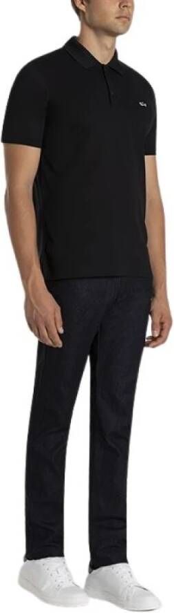 PAUL & SHARK Polo Shirt 011 Zwarte Polo Zwart Heren