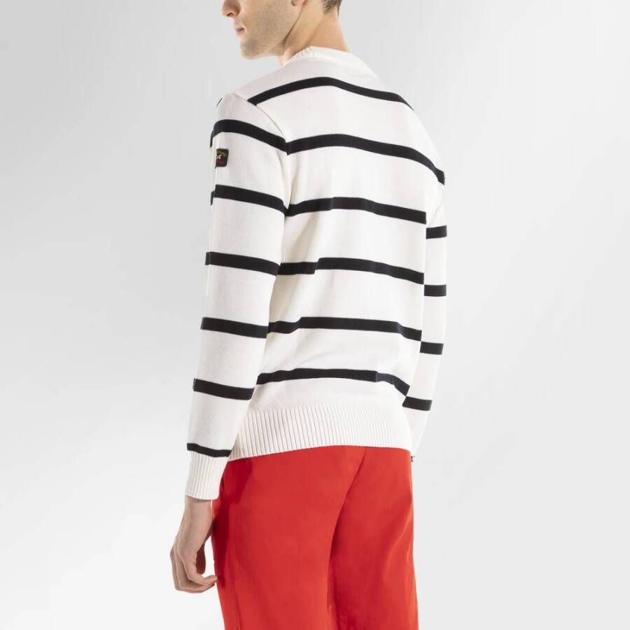 PAUL & SHARK Round-neck Knitwear Wit Heren