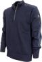 PAUL & SHARK Yachting Pull Zip met blauwe top en patches Model Cop1028 Blue Heren - Thumbnail 2