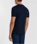 PAUL & SHARK Geribbelde kraag katoenen ronde hals T-shirt Blue Heren - Thumbnail 6