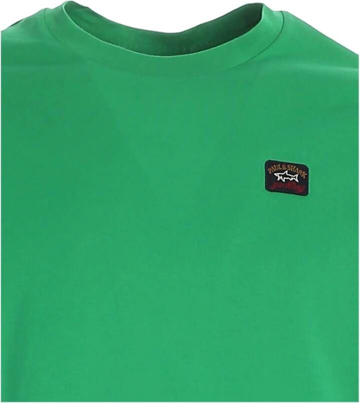 PAUL & SHARK T-shirts Green Heren