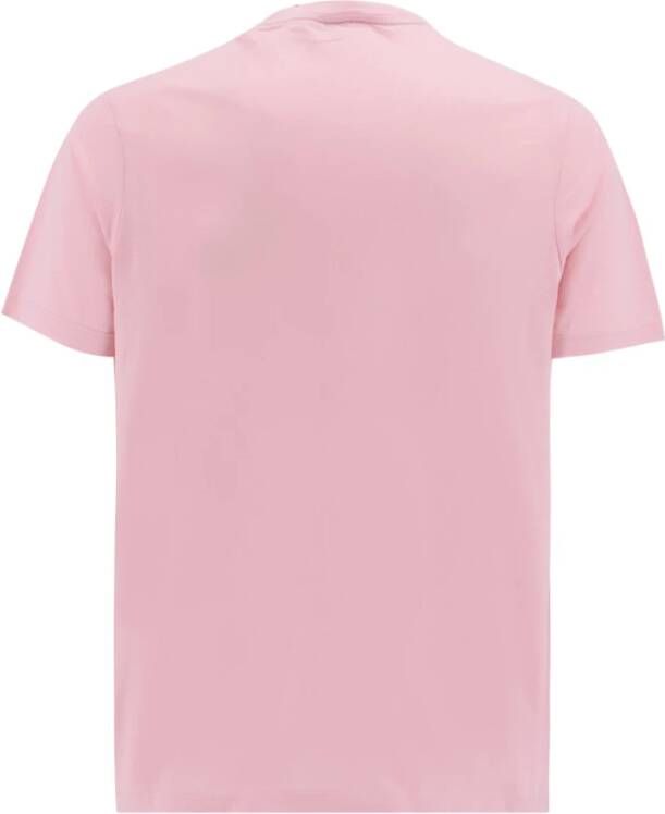 PAUL & SHARK Biologisch Katoenen Crew Neck T-Shirt Roze Heren