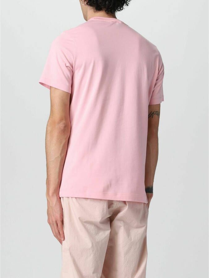 PAUL & SHARK T-shirt Roze Heren