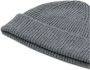 PS By Paul Smith Kasjmier Beanie Muts Gray Heren - Thumbnail 2