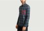 PS By Paul Smith Geruit overhemd Blauw Heren - Thumbnail 2