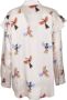 PS By Paul Smith Rode Vogelprint Shirt Aw22 Multicolor Dames - Thumbnail 2