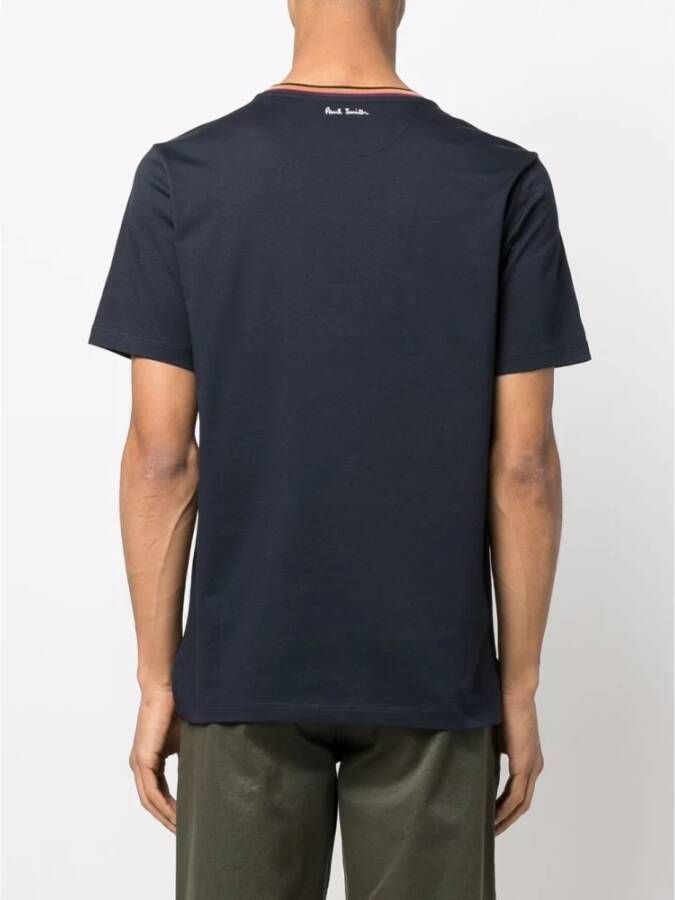 Paul Smith T-Shirts Blauw Heren