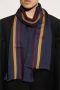 Paul Smith Multicolor Gestreepte Wollen Sjaal Blauw Unisex - Thumbnail 2
