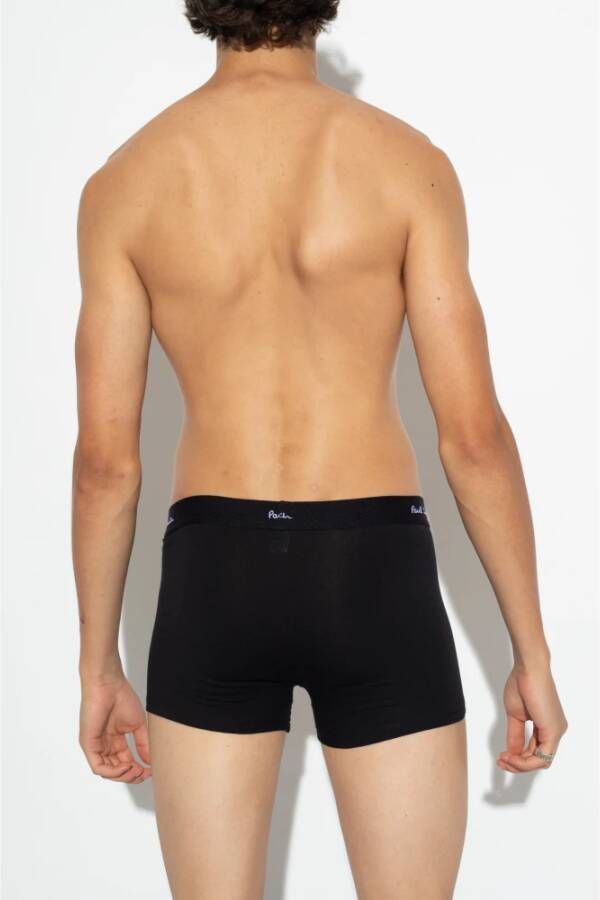Paul Smith Zwarte Katoenen Boxerset Black Heren