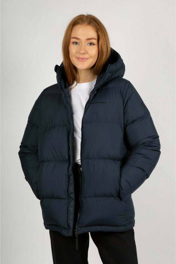 Peak Performance Rivel Puffer Blauw Dames