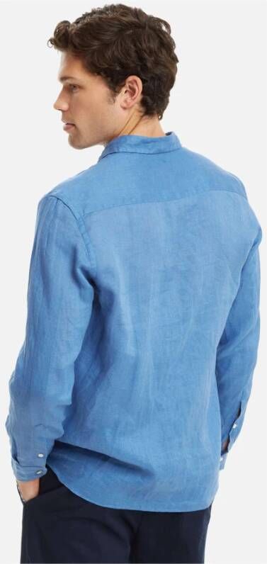 Peninsula Casual Shirts Blue Heren