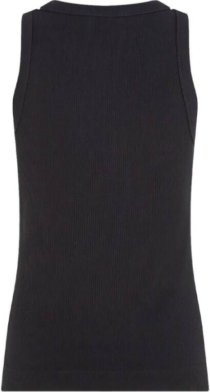 Penn&Ink N.Y Mouwloze Top in Penn & Ink Stijl Zwart Dames