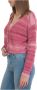 Pennyblack Carro Short caban jacket Roze Dames - Thumbnail 4