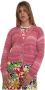 Pennyblack Carro Short caban jacket Roze Dames - Thumbnail 2