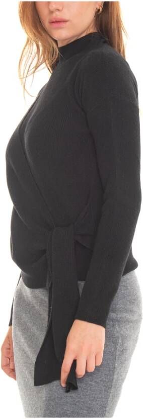 Pennyblack Geribbelde Coltrui Zwart Dames