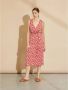 Pennyblack Midi Dresses Rood Dames - Thumbnail 2