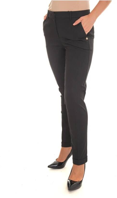 Pennyblack New York-stijl broeken met Amerikaanse zak Zwart Dames