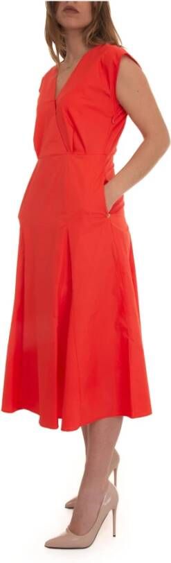 Pennyblack Offerto Cotton sleeveless dress Oranje Dames