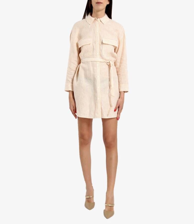 Pennyblack Shirt Dresses Beige Dames