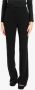 Pennyblack Zwarte broek met flare cut Zwart Dames - Thumbnail 2