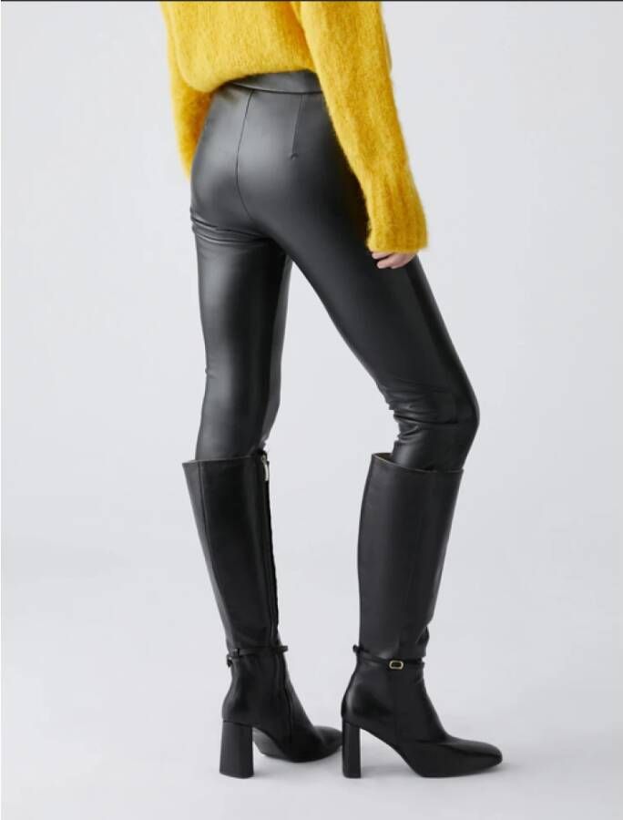 Pennyblack Zwarte Jersey Broek Black Dames