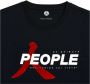 People of Shibuya Shirts Blauw Heren - Thumbnail 2