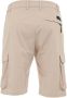 People of Shibuya Beige Stretch Bermuda Cargo Shorts Beige Heren - Thumbnail 2