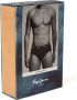 Pepe Jeans 3-Pack Katoenen Boxershorts met Merk Tailleband Zwart - Thumbnail 2